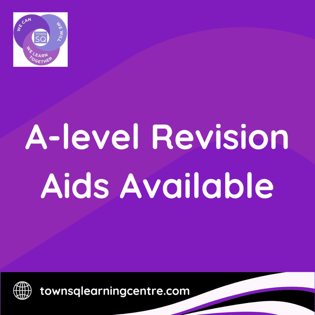 a-level revision aids available on Townsq Learning Centre